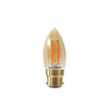 LED Filament Candle 4.5W=35W Extra Warm White Amber 2200K BC B22 Bayonet Cap Bulbs1