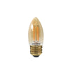 LED Filament Candle 2.5W=25W Extra Warm White Amber 2200K ES E27 Edison Screw Bulbs1