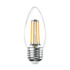 LED Dimmable Filament Candle 4.5W (40w), ES/E27, 423 Lumens, Warm White(2700K), 240V1
