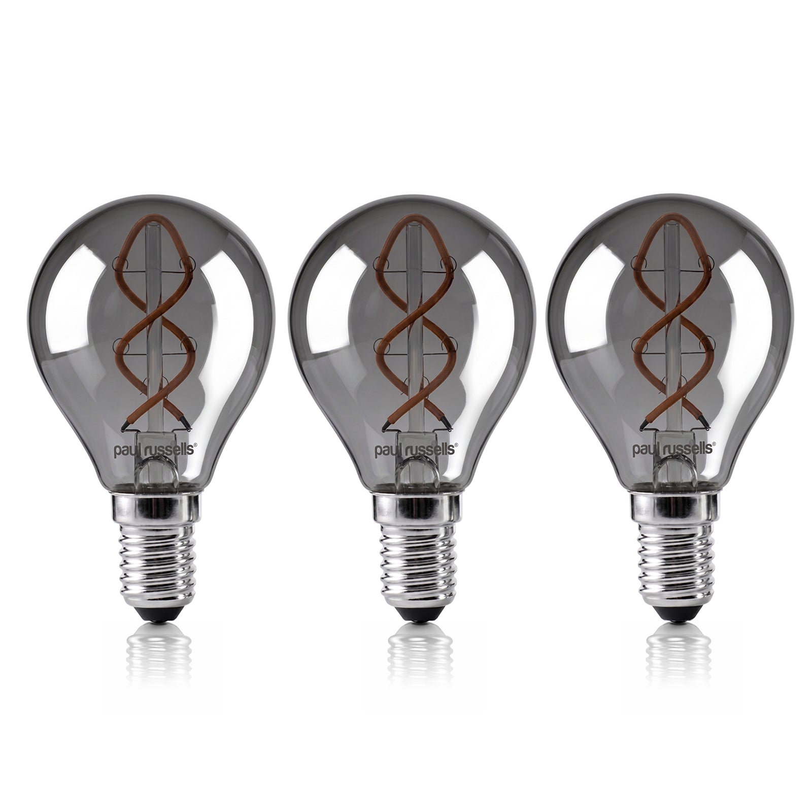 2.5W LED Golf, E14, 60lm, Dimmable, 1800K (3 Pack)