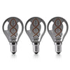 2.5W LED Golf, E14, 60lm, Dimmable, 1800K (3 Pack)1