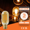 LED Filament T45 4.5W=35W Extra Warm White Amber 2200K BC B22 Bayonet Cap Bulbs3