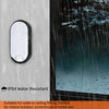 8W Oval LED Bulkhead Light, IP54 Waterproof, PIR Sensor, 650 Lumens, 6500K Daylight7