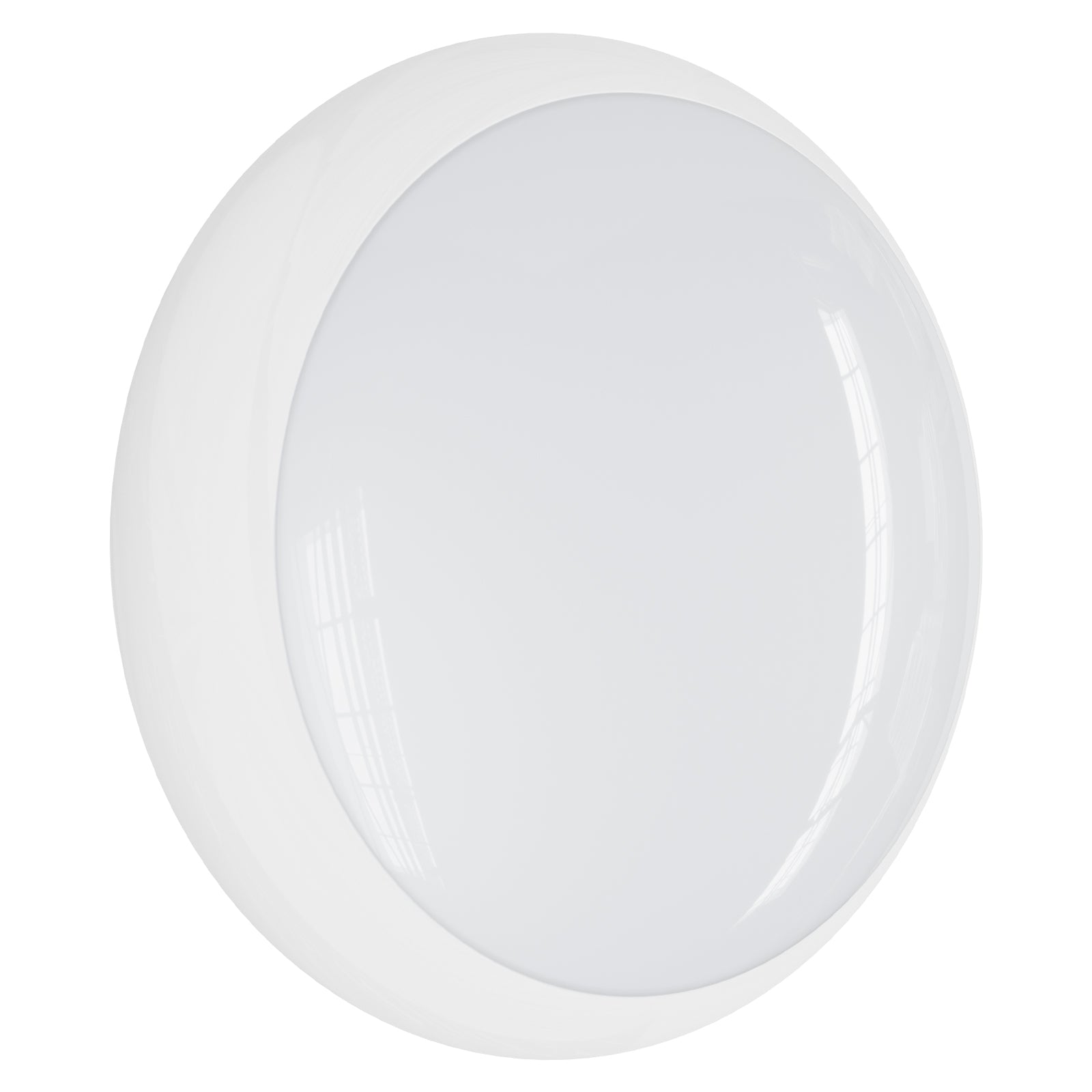 3CCT and 3 Wattage Selectable Bulkhead, IP65, White Bezel, B3 SERIES