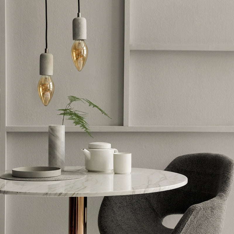 LED Dimmable Filament Spiral Candle, 2.5W=15w SES/E14 AM Extra Warm White 1800K Decorative Bulbs