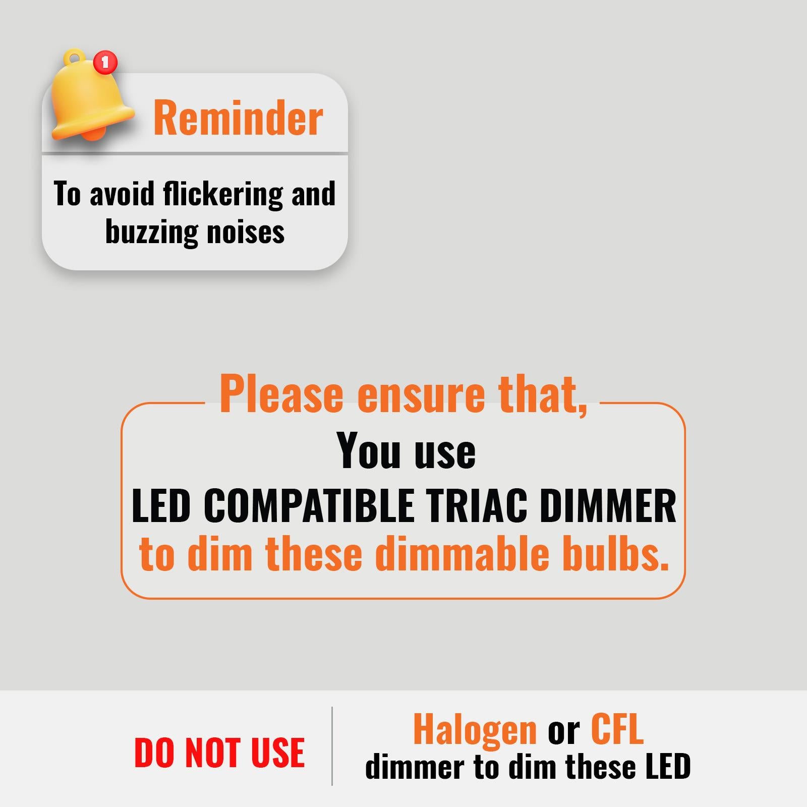 LED Dimmable Filament GLS 12W (100w), ES/E27, 1521 Lumens, Warm White(2700K), 240V