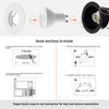 LED Fire Rated Downlights, IP65, Black Bezel, Without Bulb5