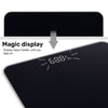 Digital Glass Electronic Scale 180KG Body Weight Weighing Scale with Magic LED Display Black6
