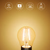 LED Filament GOLF 2.5W=25W Warm White SES E14 Small Edison Screw Bulbs2