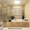 12W, LED Round Ceiling Downlights, IP44, 1200 Lumens, 4000K Cool White, Non-Dimmable Panel Spotlights4