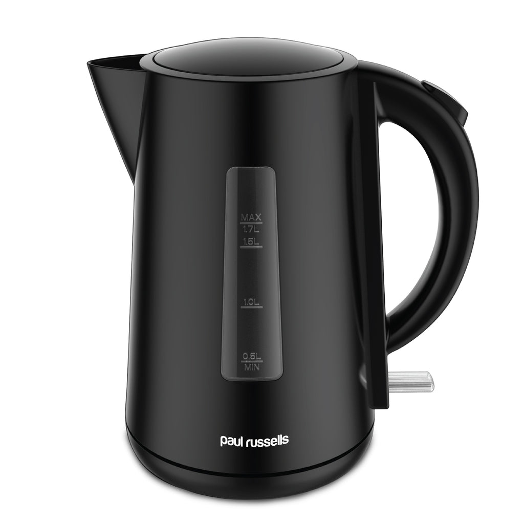 Paul Russells 3000W Cordless Electric Kettle - Ideal for Tea or Coffee Enthusiasts, 1.5L Capacity, Auto Shut Off, Transparent Water Window, 360° Swivel Base, Effortless Auto Lid Opening