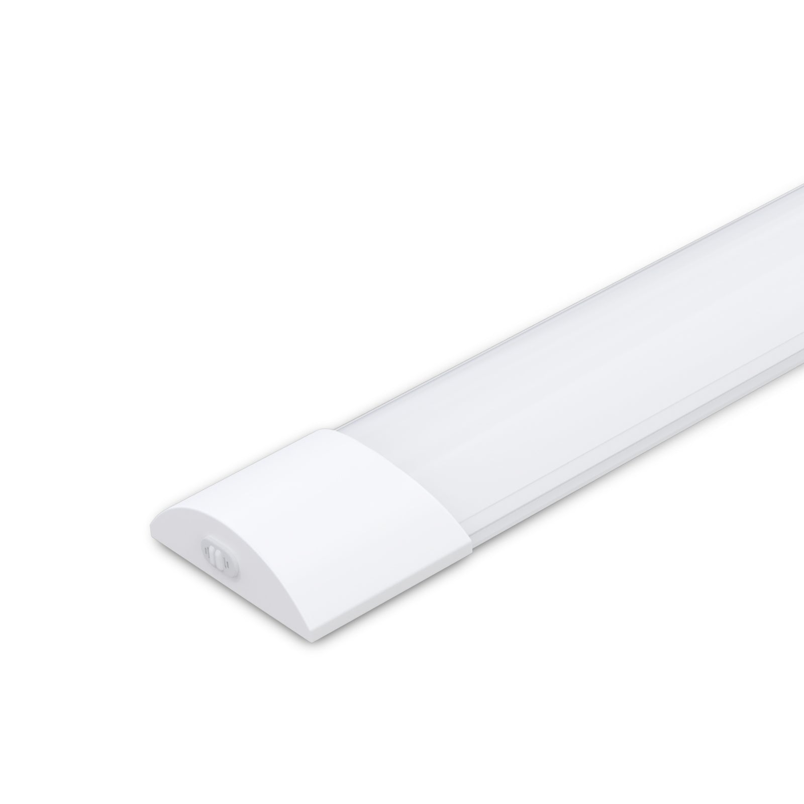 4ft, 40W LED Batten Light, 4800 Lumens, 3000K/4000K/6500K 3CCT, 120° Indoor Ceiling Tube Light