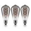 4.5W LED ST64, E27, 140lm, Dimmable, 1800K (3 Pack)1