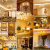 LED Candle 4.9W=40W Warm White Edison Screw ES E27 Bulbs6