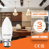 LED Candle 4.9W=40W Day Light Bayonet Cap BC B22 Bulbs4