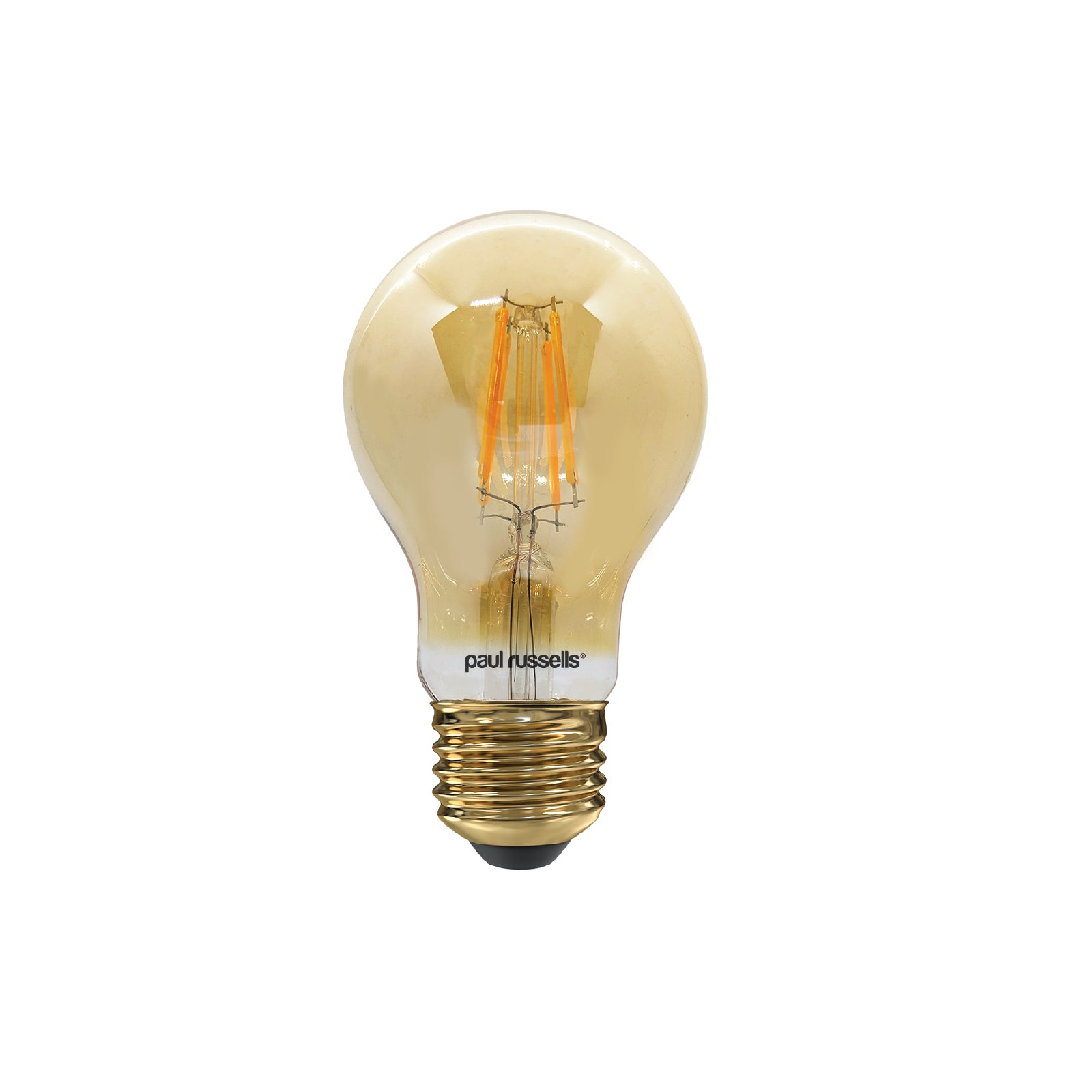 LED Filament GLS 4.5W=35W Extra Warm White Amber 2200K ES E27 Edison Screw Cap Bulbs