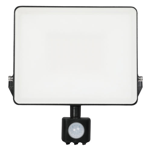 50W, LED Floodlights, 6000 Lumens, PIR Motion Sensor, IP65, 6500K Day Light, Non-Dimmable Spotlights