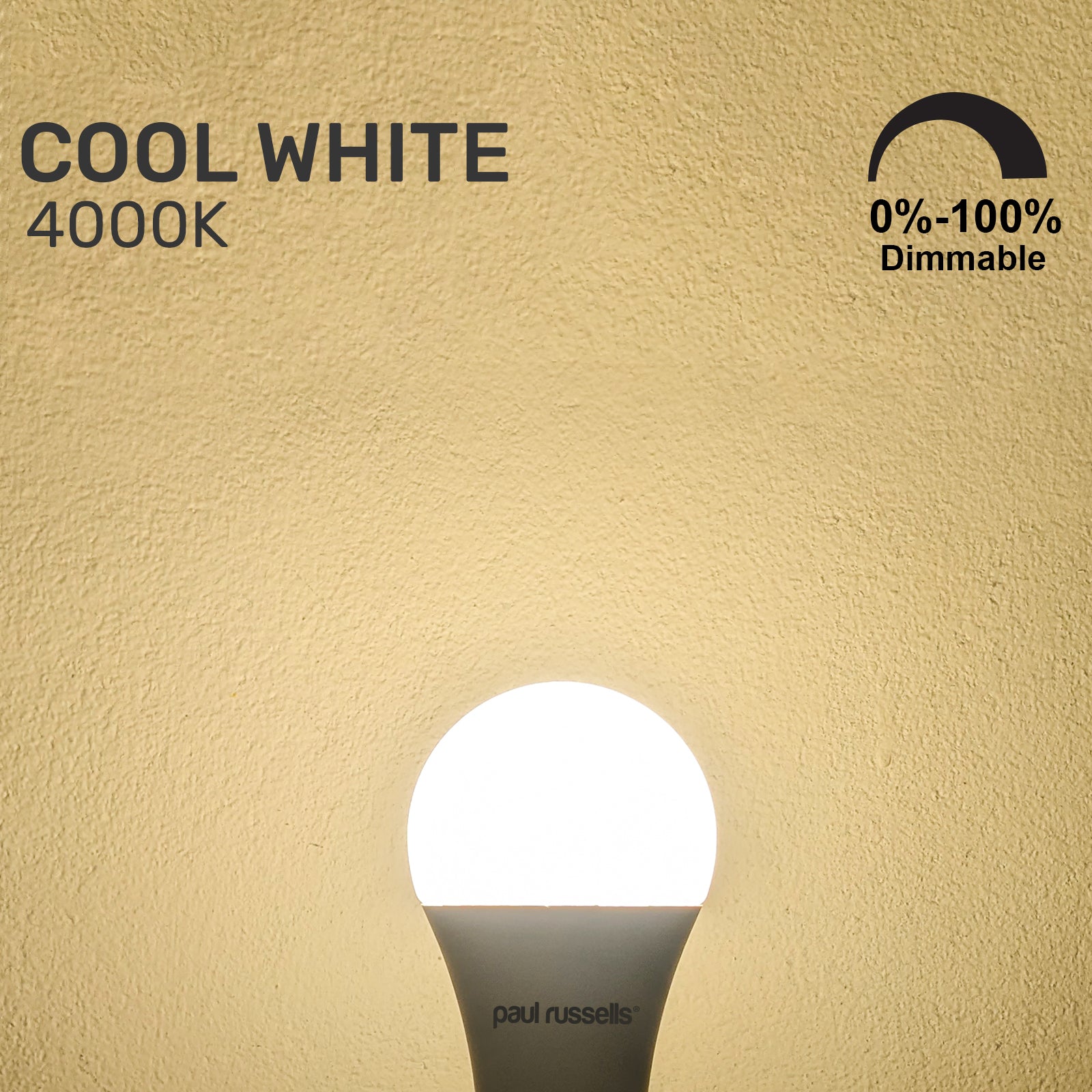 LED Dimmable GLS 14W=100W Cool White Edison Screw ES E27 Bulbs