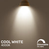 L007 LED Dimmable GU10 4.5W=50W Spot Light Bulbs Cool White2