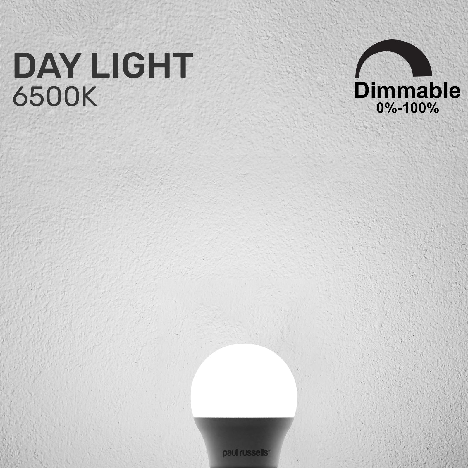 LED Dimmable Golf 5.5W=40W Day Light Edison Screw ES E27 Bulbs