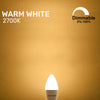 LED Dimmable Candle 5.5W=40W Warm White Small Bayonet Cap SBC B15 Bulbs2