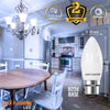 LED Dimmable Candle 5.5W=40W Day Light Bayonet Cap BC B22 Bulbs3