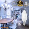 LED Dimmable Candle 5.5W=40W Day Light Edison Screw SES E14 Bulbs3