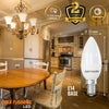 LED Dimmable Candle 5.5W=40W Warm White Edison Screw SES E14 Bulbs3