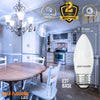 LED Dimmable Candle 5.5W=40W Day Light Edison Screw ES E27 Bulbs3