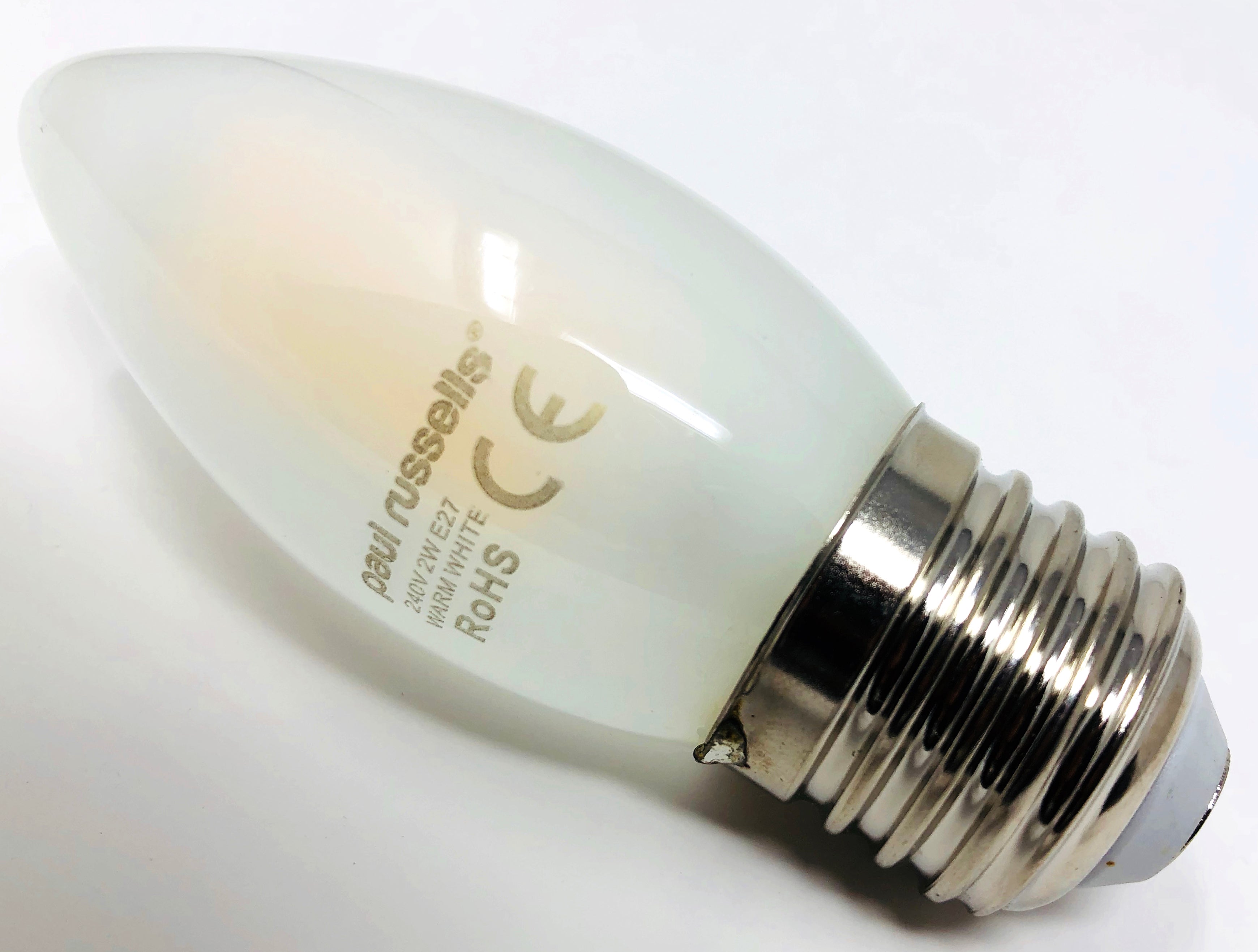 LED Filament Pearl Candle 4W=40W ES/E27 Edison Screw Cap Bulb