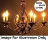 LED Filament Pearl Candle 2.5W=25W ES/E27 Edison Screw Cap Bulb4