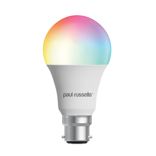 LED Smart GLS 8.5W=60W Colour Changing App Control Bayonet Cap BC B22 Bulbs