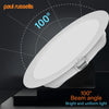 20W, LED Round Ceiling Downlights, 2150 Lumens, 6500K Day Light, Non-Dimmable Panel Spotlights4