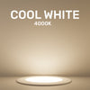 12W, LED Round Ceiling Downlights, 1150 Lumens, 4000K Cool White, Non-Dimmable Panel Spotlights5