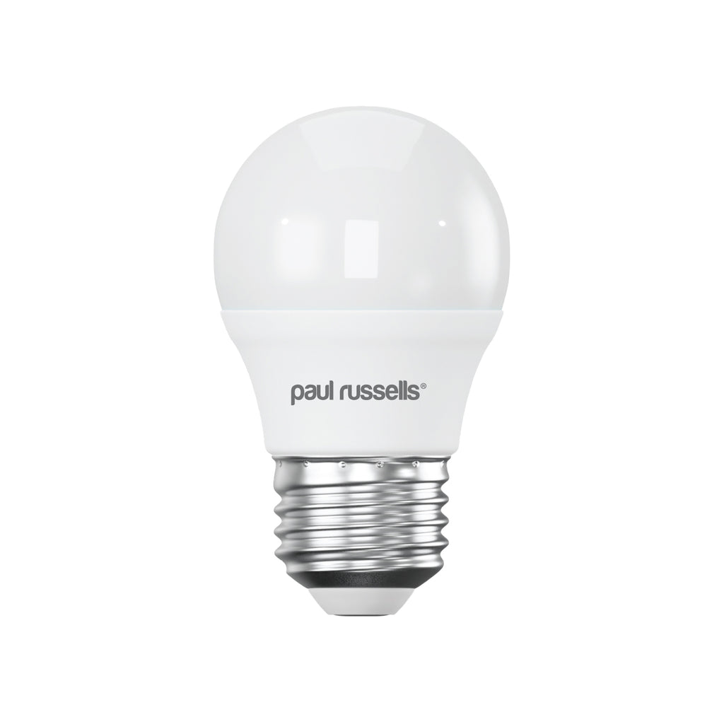 LED Golf Ball 3W=25W Warm White Edison Screw ES E27 Bulbs