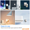 Smart Wireless Socket Plug works with Amazon Alexa/Google/Siri paul russells App Runs on 2. 4GHz WiFi Router/Bluetooth Remote Control, No Hub Required, Timer Switch, Home Devices5