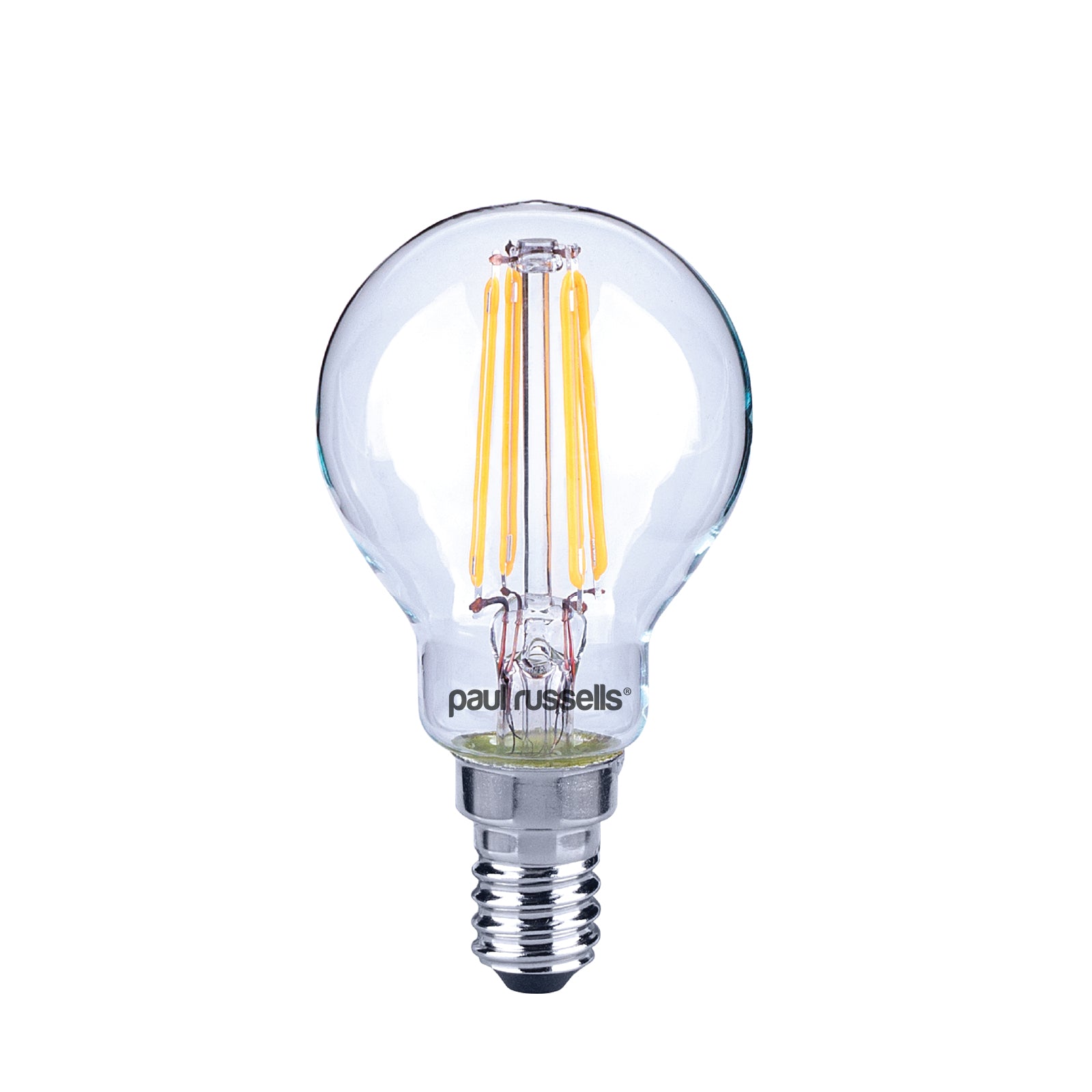 LED Filament GOLF 4.5W=40W Warm White SES E14 Small Edison Screw Cap Bulbs