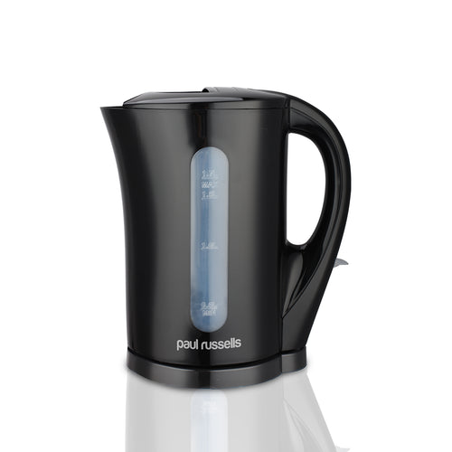 Electric Plastic Kettle, 2200W 1.7L, Hot water dispenser, Black Boil-Dry Protection, Auto Shut off Stirx Control