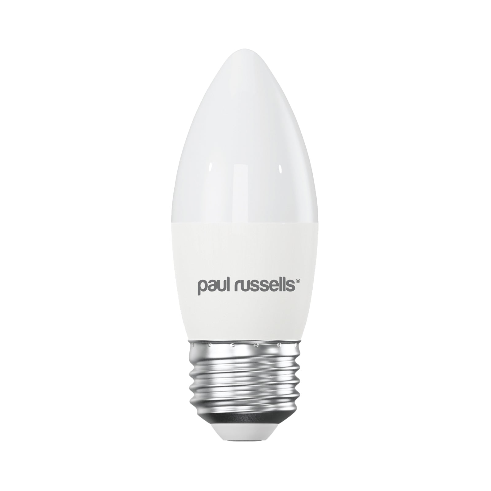 LED Dimmable Candle 5.5W=40W Cool White Edison Screw ES E27 Bulbs