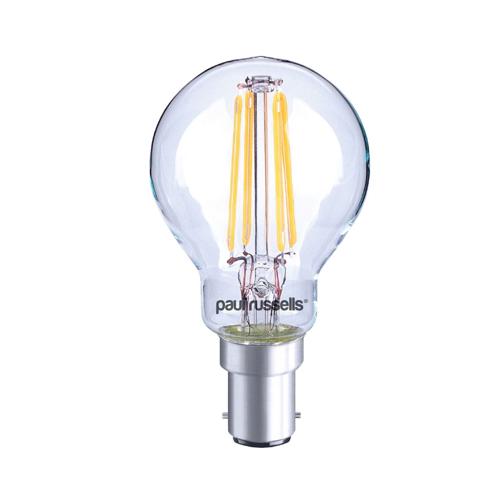 LED Filament GOLF 4W=40W Warm White SBC B15 Small Bayonet Cap Bulbs