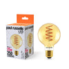 LED Filament Spiral G80 4W=25w Extra Warm White (AMBER) ES E27 Edison Screw Decorative Bulbs2