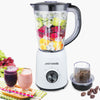 Electric Blender Smoothie Milkshake Maker, Jug 500W Stainless Steel Blades, 2 Speed Control with Pulse Function1.5L Jar Chopper Coffee Grinder1