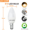 LED Candle 3W=25W Warm White Small Edison Screw SES E14 Bulbs3