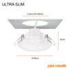 4W, LED Round Ceiling Downlights, 300 Lumens, 4000K Cool White, Non-Dimmable Panel Spotlights3