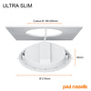 24W, LED Round Ceiling Downlights, 2450 Lumens, 6500K Day Light, Non-Dimmable Panel Spotlights3