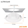 12W, LED Round Ceiling Downlights, 1150 Lumens, 4000K Cool White, Non-Dimmable Panel Spotlights3