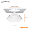 6W, LED Round Ceiling Downlights, 550 Lumens, 6500K Day Light, Non-Dimmable Panel Spotlights3