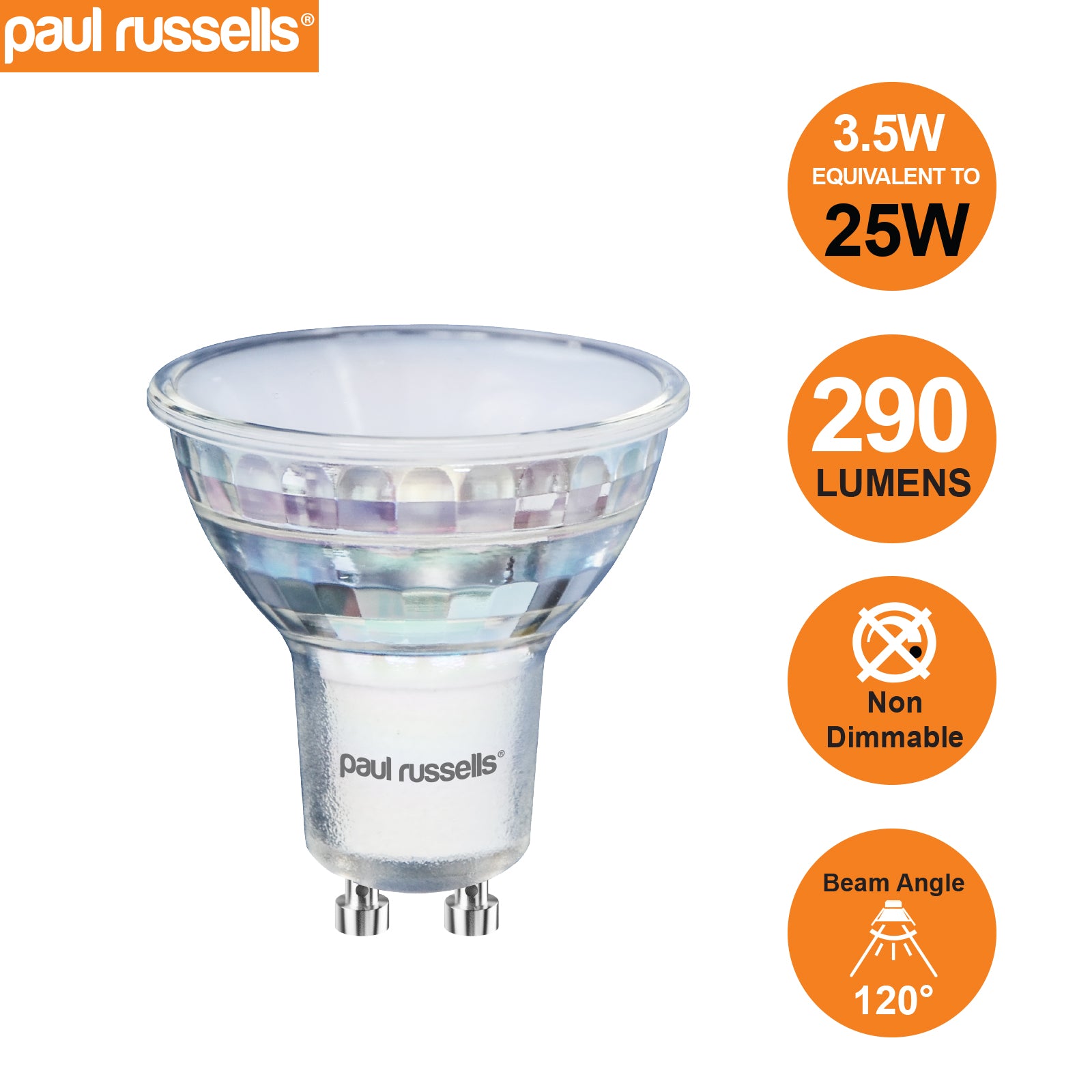 GU10 LED Spot Light Bulbs Day Light –