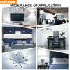 LED GLS 8W=50W Day Light Edison Screw ES E27 Light Bulbs6