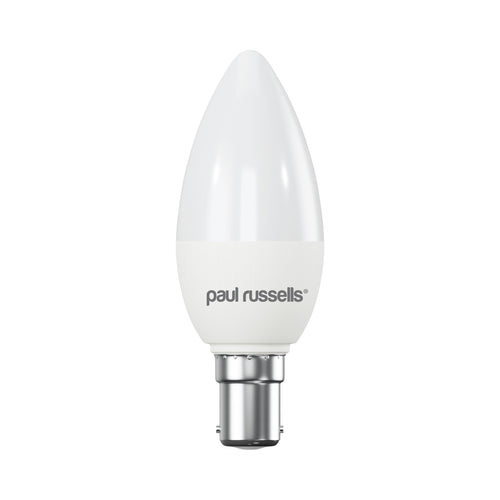 LED Candle 4.9W=40W Day Light Small Bayonet Cap SBC B15 Bulbs